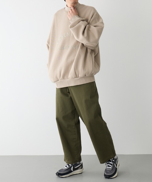 FOG ESSENTIALS(エフオージーエッセンシャルズ)の「【ESSENTIALS】1009essentials THE BLACK COLLECTION(スウェット・メンズ・ベージュ/ブラック・XS/S/M/L/XL)」の11枚目の写真