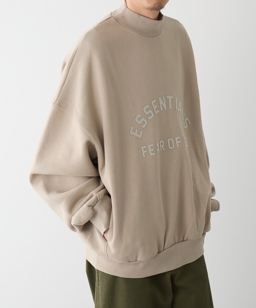 FOG ESSENTIALS(エフオージーエッセンシャルズ)の「【ESSENTIALS】1009essentials THE BLACK COLLECTION(スウェット・メンズ・ベージュ/ブラック・XS/S/M/L/XL)」の3枚目の写真