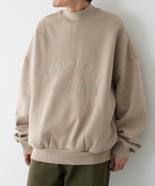 FOG ESSENTIALS(エフオージーエッセンシャルズ)の「【ESSENTIALS】1009essentials THE BLACK COLLECTION(スウェット・メンズ・ベージュ/ブラック・XS/S/M/L/XL)」の5枚目の写真