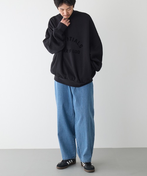 FOG ESSENTIALS(エフオージーエッセンシャルズ)の「【ESSENTIALS】1009essentials THE BLACK COLLECTION(スウェット・メンズ・ベージュ/ブラック・XS/S/M/L/XL)」の17枚目の写真