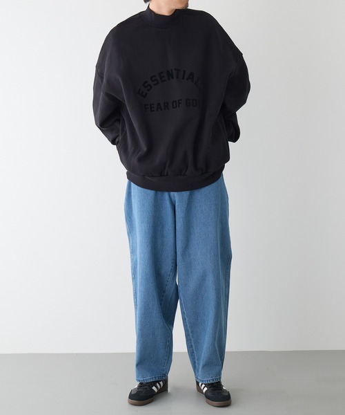 FOG ESSENTIALS(エフオージーエッセンシャルズ)の「【ESSENTIALS】1009essentials THE BLACK COLLECTION(スウェット・メンズ・ベージュ/ブラック・XS/S/M/L/XL)」の18枚目の写真