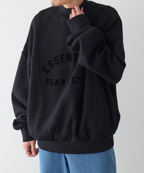 FOG ESSENTIALS(エフオージーエッセンシャルズ)の「【ESSENTIALS】1009essentials THE BLACK COLLECTION(スウェット・メンズ・ベージュ/ブラック・XS/S/M/L/XL)」の14枚目の写真