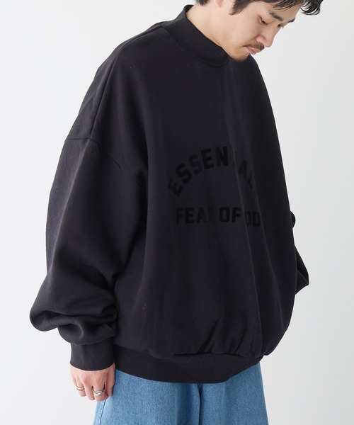 FOG ESSENTIALS(エフオージーエッセンシャルズ)の「【ESSENTIALS】1009essentials THE BLACK COLLECTION(スウェット・メンズ・ベージュ/ブラック・XS/S/M/L/XL)」の15枚目の写真