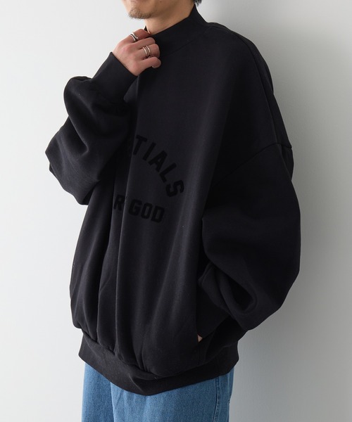 FOG ESSENTIALS(エフオージーエッセンシャルズ)の「【ESSENTIALS】1009essentials THE BLACK COLLECTION(スウェット・メンズ・ベージュ/ブラック・XS/S/M/L/XL)」の16枚目の写真