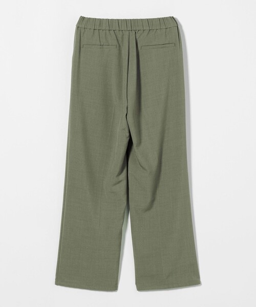 A DAY IN THE LIFE UNITED ARROWS(アデイインザライフユナイテッドアローズ)の「キーネックブラウス+ワイドパンツ ‐ウォッシャブル‐ <A DAY IN THE LIFE>(ワンピース・レディース・オリーブ/ネイビー/ベージュ・36/38)」の22枚目の写真