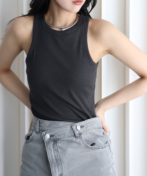 model：164cm. 着用サイズ：FREE