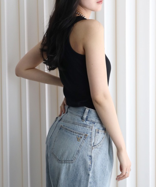 model：164cm. 着用サイズ：FREE