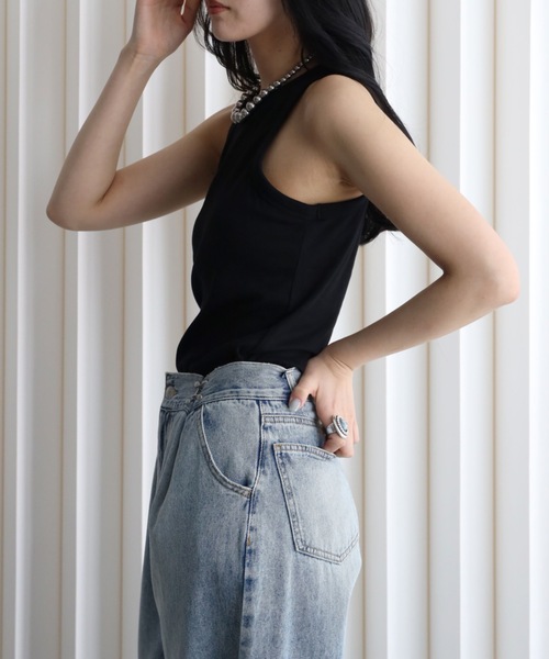 model：164cm. 着用サイズ：FREE