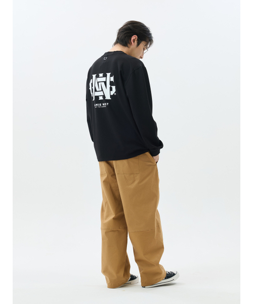 JAMIE WEST(ジェイミーウエスト)の「JW ワイドカーブドパンツ (ベージュ)(その他パンツ・レディース・その他・X-LARGE/LARGE/MEDIUM)」の6枚目の写真