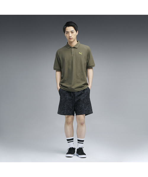 PUMA(プーマ)の「PUMA プーマ メンズ ESS MX 半袖 ポロシャツ(ポロシャツ・メンズ・ホワイト/グリーン系その他/ブラック/ヘザーグレー・XX-LARGE/X-LARGE/SMALL/MEDIUM/LARGE)」の6枚目の写真