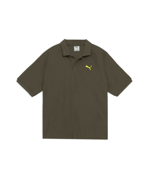 PUMA(プーマ)の「PUMA プーマ メンズ ESS MX 半袖 ポロシャツ(ポロシャツ・メンズ・ホワイト/グリーン系その他/ブラック/ヘザーグレー・XX-LARGE/X-LARGE/SMALL/MEDIUM/LARGE)」の7枚目の写真
