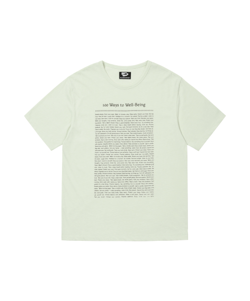 WELLBEING EXPRESS(ウェルビーイングエクスプレス)の「Oversized HOWtoWB Half Sleeve Beige(Tシャツ/カットソー・レディース・その他・LARGE)」の1枚目の写真