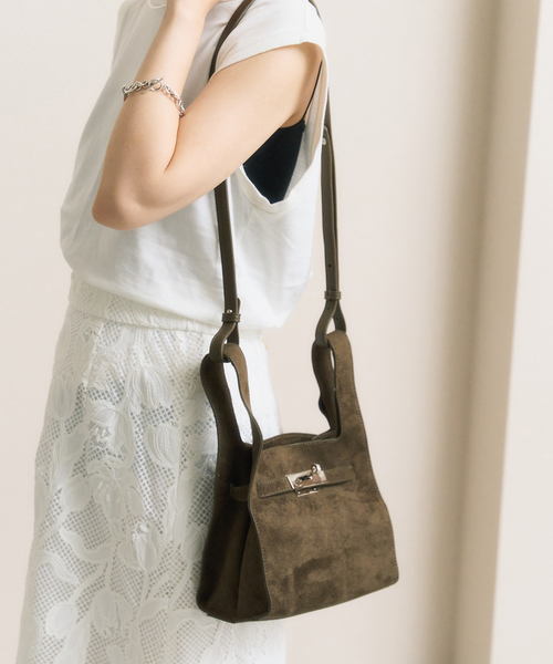 VELETTO(ベレット)の「VELETTO /ベレット 2WAY MINI BAG(ショルダーバッグ・レディース・カーキ/ブラック・FREE)」の1枚目の写真