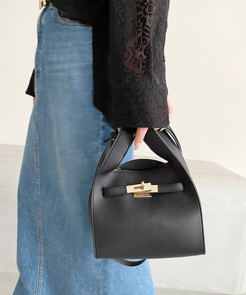 VELETTO(ベレット)の「VELETTO /ベレット 2WAY MINI BAG(ショルダーバッグ・レディース・カーキ/ブラック・FREE)」の12枚目の写真