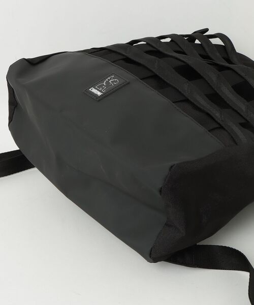 CHROME（クローム）の「［ CHROME / クローム ］BARRAGE KNAPSACK BK_BLACK / バラージ ナップサック ブラック 21リットル 耐水（バックパック/リュック・メンズ・ブラック・FREE）」の8枚目の写真