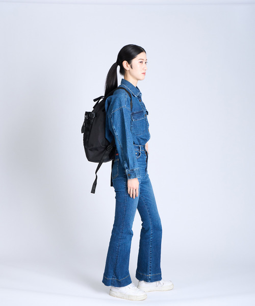 CHROME（クローム）の「［ CHROME / クローム ］BARRAGE KNAPSACK BK_BLACK / バラージ ナップサック ブラック 21リットル 耐水（バックパック/リュック・メンズ・ブラック・FREE）」の19枚目の写真