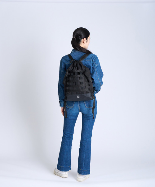 CHROME（クローム）の「［ CHROME / クローム ］BARRAGE KNAPSACK BK_BLACK / バラージ ナップサック ブラック 21リットル 耐水（バックパック/リュック・メンズ・ブラック・FREE）」の21枚目の写真