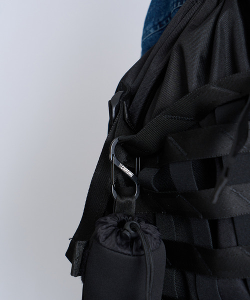 CHROME（クローム）の「［ CHROME / クローム ］BARRAGE KNAPSACK BK_BLACK / バラージ ナップサック ブラック 21リットル 耐水（バックパック/リュック・メンズ・ブラック・FREE）」の10枚目の写真