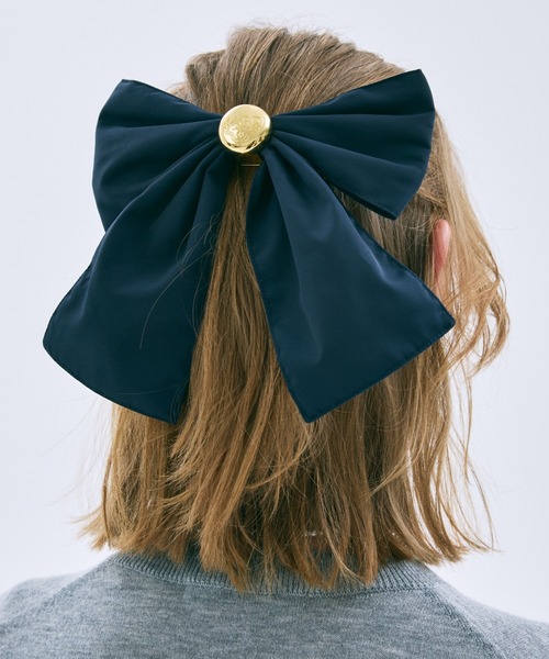 CLASSIC HAIR CLIP RIBBON / クラシック ヘア クリップ リボン