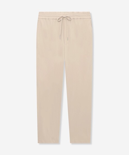 MACKINTOSH LONDON(マッキントッシュ ロンドン)の「【Lesbury Easy Pants/レスベリー イージーパンツ クロップド】トリコットストレッチクロップドパンツ(その他パンツ・レディース・ベージュ/ネイビー/ブラック・38/36)」の2枚目の写真