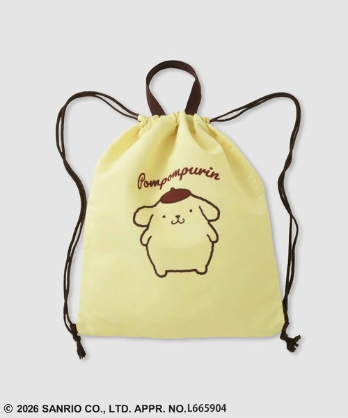 sanrio(サンリオ)の「【Sanrio/サンリオ】 キャラクタープリントナップサック(バックパック/リュック・レディース・サックスブルー/ブルー/ピンク/レッド/イエロー/パープル・FREE)」の5枚目の写真