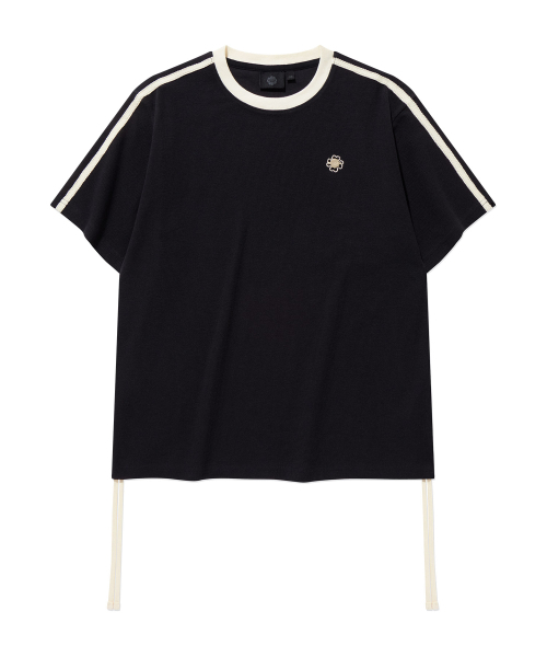COVERNAT WOMAN(カバーナットウーマン)の「ウーマンシャーリングワッフルTシャツブラック(Tシャツ/カットソー・レディース・その他・WS/WM)」の2枚目の写真
