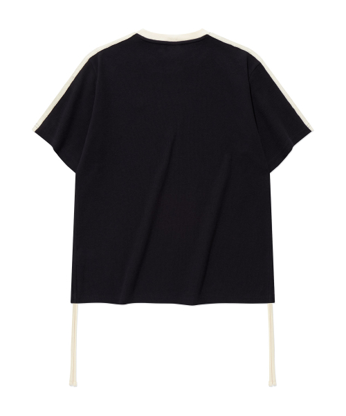 COVERNAT WOMAN(カバーナットウーマン)の「ウーマンシャーリングワッフルTシャツブラック(Tシャツ/カットソー・レディース・その他・WS/WM)」の3枚目の写真