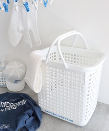 niko and...（ニコアンド）の「【LAUNDROMAT&TUB】スクエアバスケット/Lサイズ（ランドリーグッズ）」
