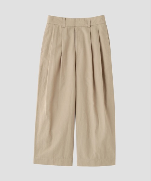 MARGARET HOWELL(マーガレットハウエル)の「COTTON LINEN(その他パンツ・レディース・ベージュ/チャコール・3/2/1/0)」の6枚目の写真