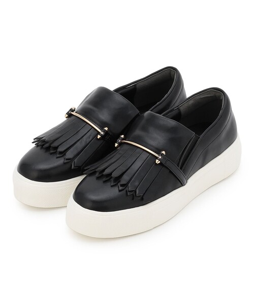 TOCCA(トッカ)の「FRINGE SLIPON RAIN SNEAKERS スニーカー(スニーカー・レディース・アイボリー系/ブラック系・36/35/38/39/37)」の6枚目の写真