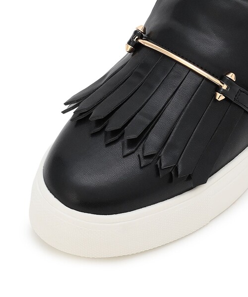 TOCCA（トッカ）の「FRINGE SLIPON RAIN SNEAKERS スニーカー（スニーカー・レディース・アイボリー系/ブラック系・36/35/38/39/37）」の15枚目の写真