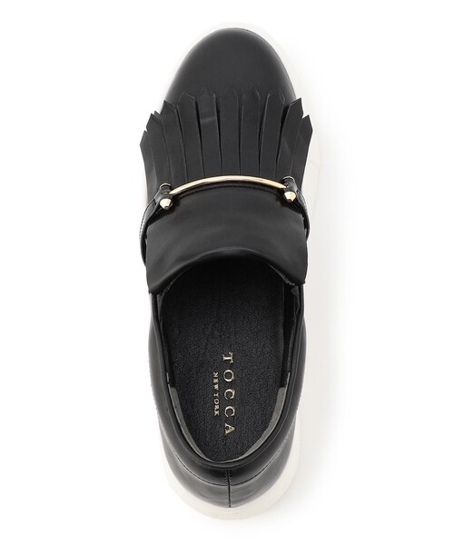 TOCCA（トッカ）の「FRINGE SLIPON RAIN SNEAKERS スニーカー（スニーカー・レディース・アイボリー系/ブラック系・36/35/38/39/37）」の16枚目の写真