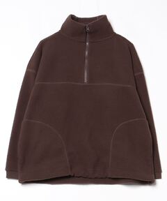 レザーカラーデニムブルゾン / Leather Collar Denim Blouson（デニム