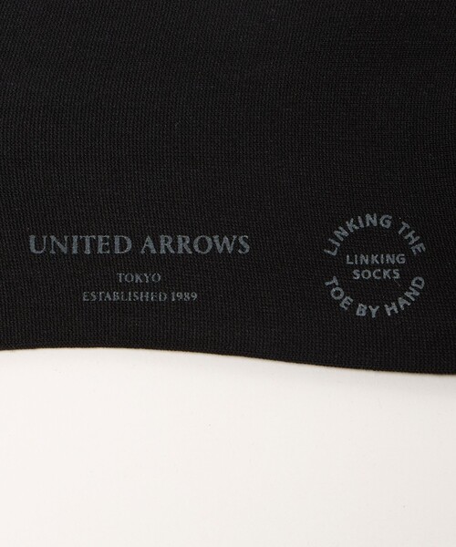 UNITED ARROWS(ユナイテッドアローズ)の「ソリッド ソックス UA COZY 抗菌防臭(ソックス/靴下・メンズ・ネイビー/ブラック・FREE)」の4枚目の写真