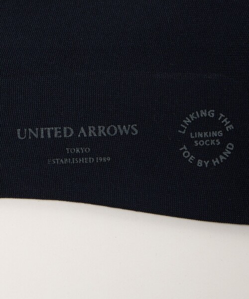 UNITED ARROWS(ユナイテッドアローズ)の「ソリッド ソックス UA COZY 抗菌防臭(ソックス/靴下・メンズ・ネイビー/ブラック・FREE)」の6枚目の写真