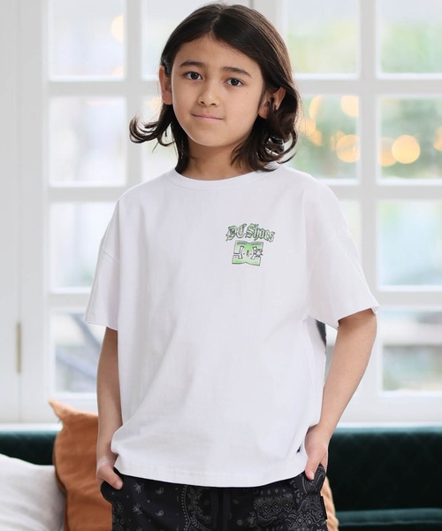 DC（ディーシー）の「DC/ディーシー キッズ 半袖 Tシャツ バックプリント YST262504（Tシャツ/カットソー・キッズ・ブラック/ホワイト・120cm/130cm/140cm/150cm/160cm）」の11枚目の写真