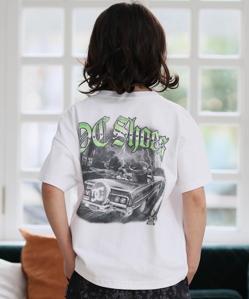 DC（ディーシー）の「DC/ディーシー キッズ 半袖 Tシャツ バックプリント YST262504（Tシャツ/カットソー・キッズ・ブラック/ホワイト・120cm/130cm/140cm/150cm/160cm）」の10枚目の写真