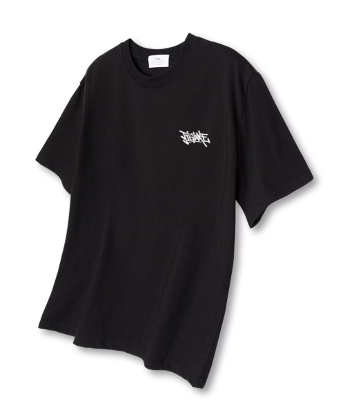 TI.GLAKE(ティーグレイク)の「ザシリフ オーバーサイズ 半袖Tシャツ ブラック(Tシャツ/カットソー・メンズ・その他・LARGE/X-LARGE/XX-LARGE)」の2枚目の写真