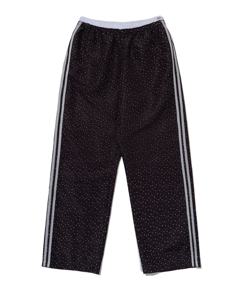 YOUHEE(ユヒ)の「STAR PATTERN LAYERED BANDING TRACK PANTS_BLACK(スウェットパンツ・レディース・その他・FREE)」の11枚目の写真