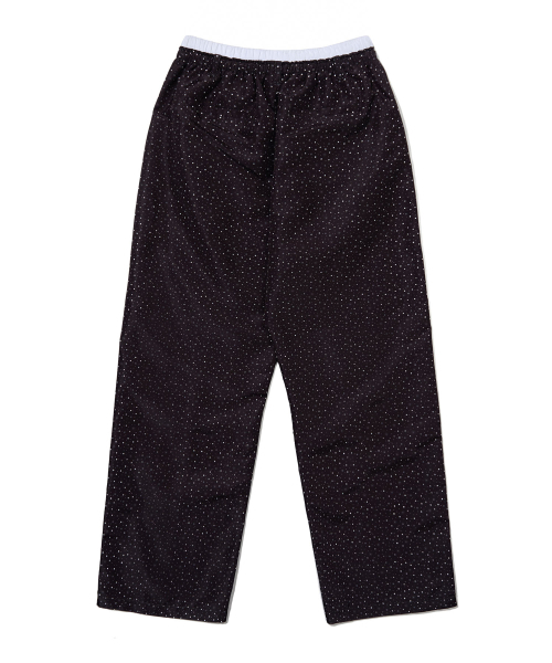 YOUHEE(ユヒ)の「STAR PATTERN LAYERED BANDING TRACK PANTS_BLACK(スウェットパンツ・レディース・その他・FREE)」の12枚目の写真