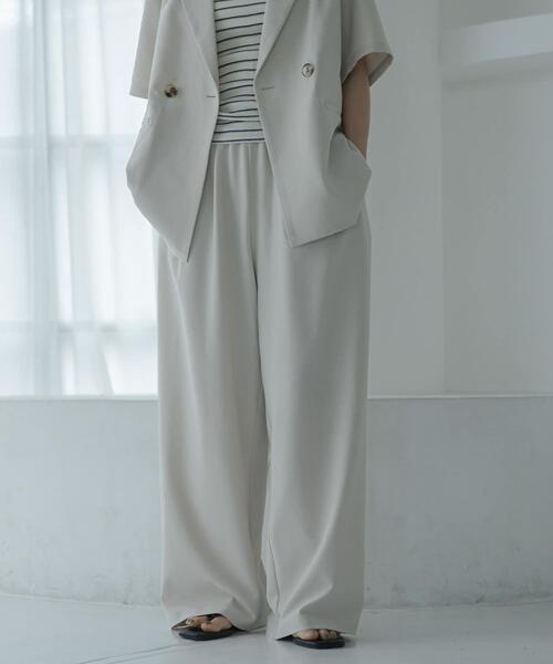URBAN RESEARCH Sonny Label（アーバンリサーチサニーレーベル）の「ハイスペジャケットパンツセットアップ（セットアップ・レディース・オフホワイト/チャコールグレー・FREE）」の8枚目の写真