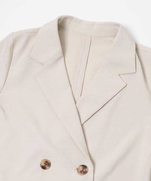 URBAN RESEARCH Sonny Label（アーバンリサーチサニーレーベル）の「ハイスペジャケットパンツセットアップ（セットアップ・レディース・オフホワイト/チャコールグレー・FREE）」の11枚目の写真