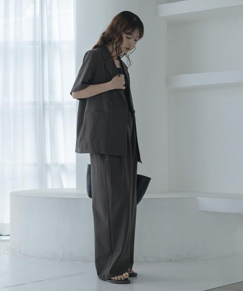 URBAN RESEARCH Sonny Label（アーバンリサーチサニーレーベル）の「ハイスペジャケットパンツセットアップ（セットアップ・レディース・オフホワイト/チャコールグレー・FREE）」の17枚目の写真