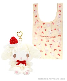 sanrio/サンリオキャラクターズ ストロベリーショートケーキ ぬいぐるみエコバッグ