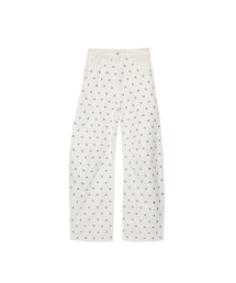 MSGM（エムエスジーエム）の「スタッズ バレルレッグ デニム（デニムパンツ）」