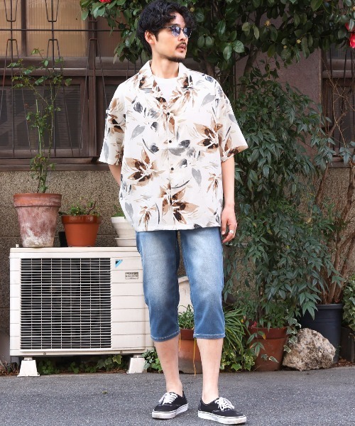 LUXSTYLE(ラグスタイル)の「接触冷感クロップドデニム(デニムパンツ・メンズ・ブルー/ブルー系その他/インディゴブルー・M/XL/L)」の6枚目の写真