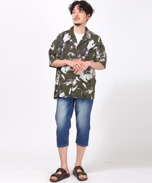 LUXSTYLE(ラグスタイル)の「接触冷感クロップドデニム(デニムパンツ・メンズ・ブルー/ブルー系その他/インディゴブルー・M/XL/L)」の10枚目の写真