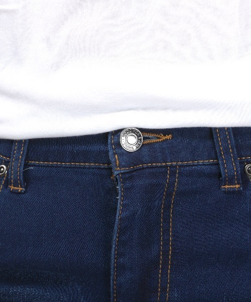 LUXSTYLE(ラグスタイル)の「接触冷感クロップドデニム(デニムパンツ・メンズ・ブルー/ブルー系その他/インディゴブルー・M/XL/L)」の13枚目の写真