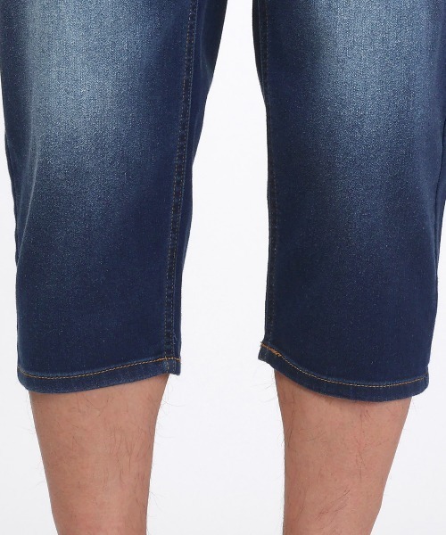 LUXSTYLE(ラグスタイル)の「接触冷感クロップドデニム(デニムパンツ・メンズ・ブルー/ブルー系その他/インディゴブルー・M/XL/L)」の17枚目の写真