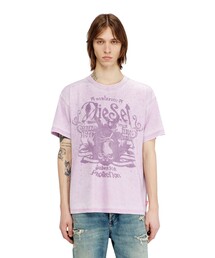 DIESEL｜ディーゼルのTシャツ/カットソー（パープル/紫色系）通販
